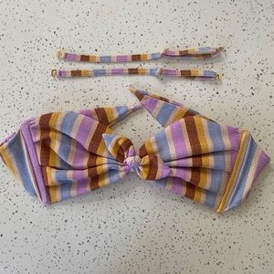 Montce Cabana Bikini Top - Mallorca Stripe